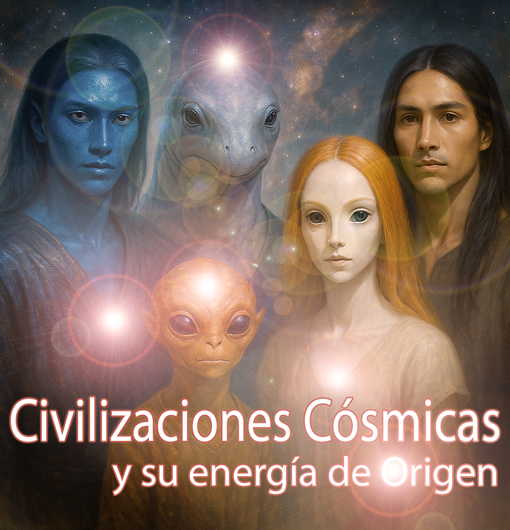 Clase Maestra: Viaje por civilizaciones cósmicas y la energía de su origen (grabación disponible)