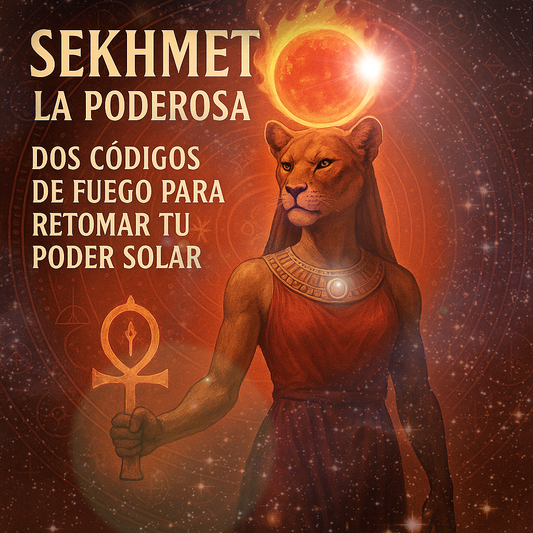 🌑 SEKHMET: LA PODEROSA — Códigos de Fuego para Retomar tu Poder Solar ✨ Activación · Portal del León