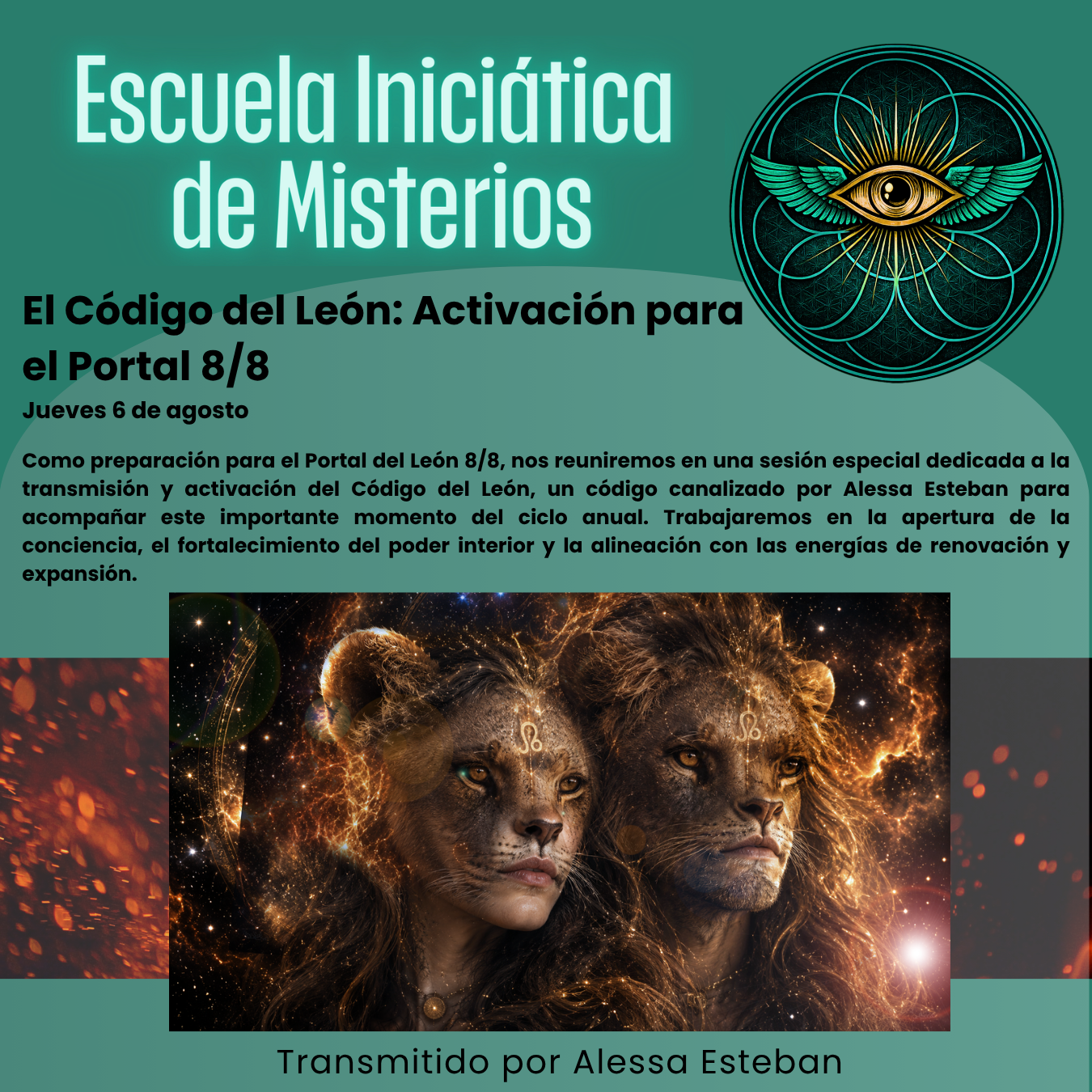 Escuela Iniciática de los Misterios: ✨☥Módulo 7- AGOSTO  2026☥✨