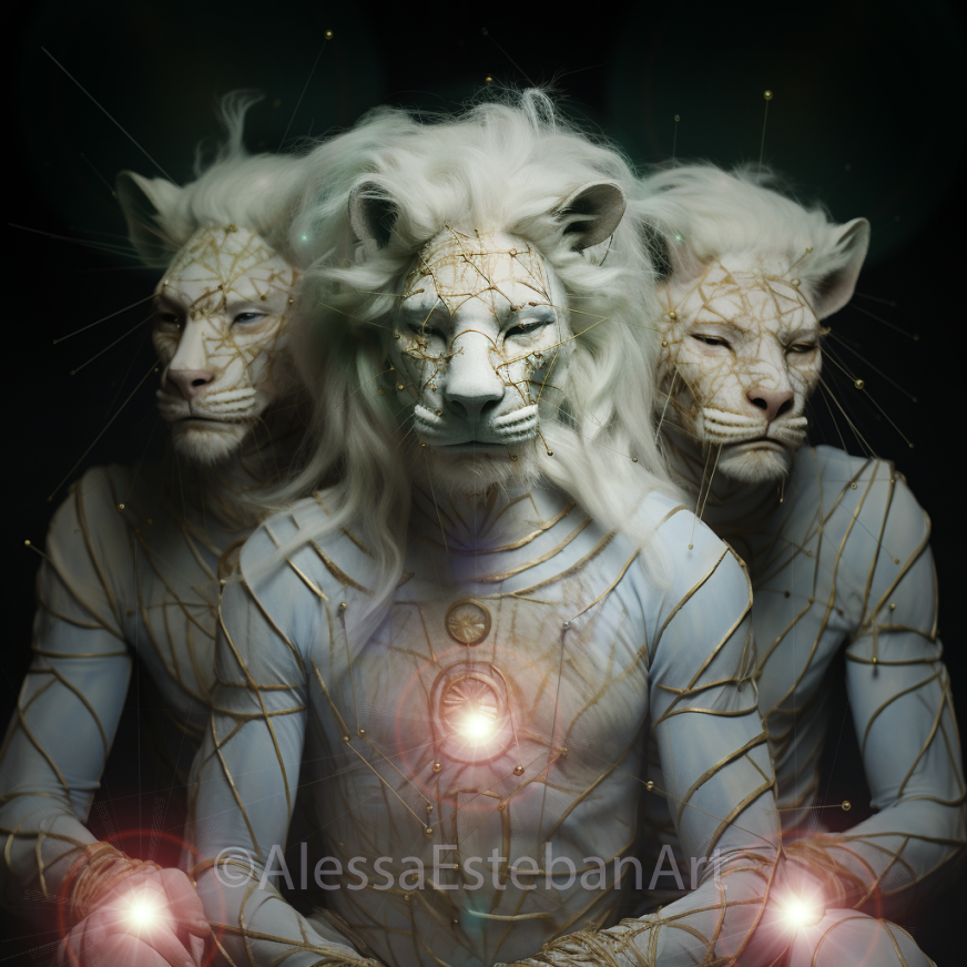 Lions from Sirius Digital File