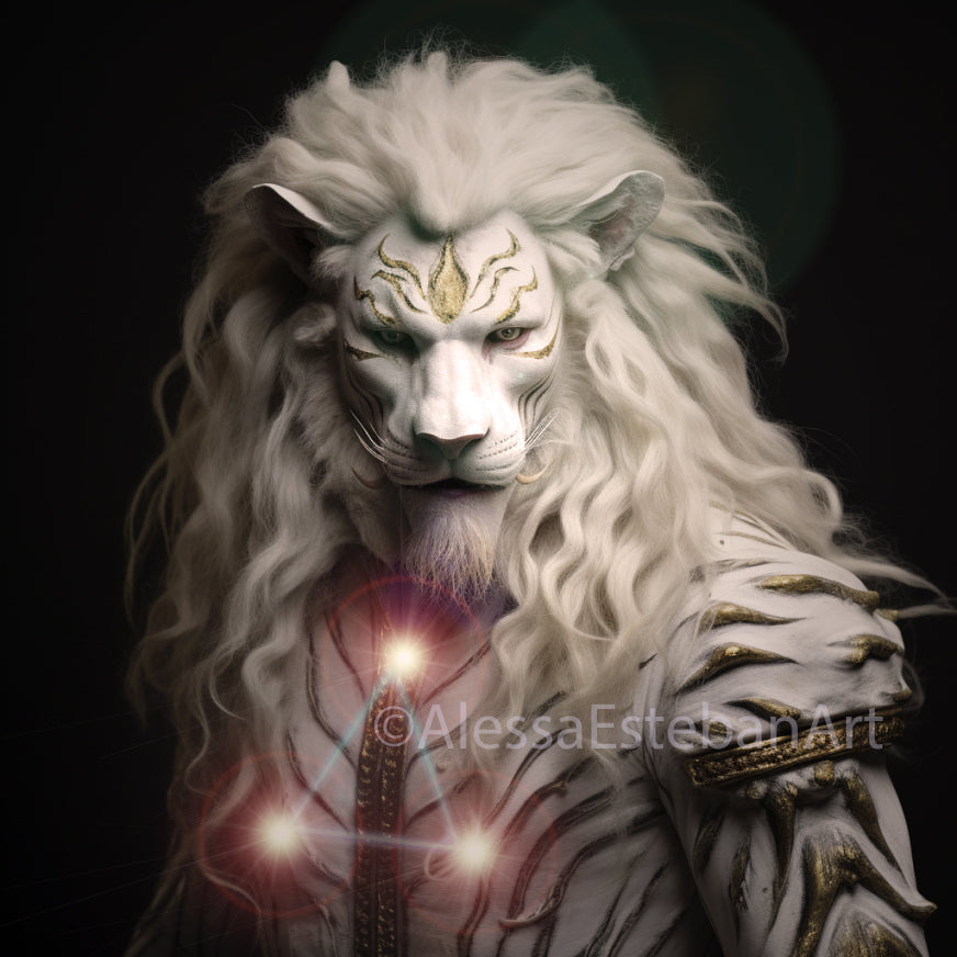 White Lion from Sirius 3 Digital File