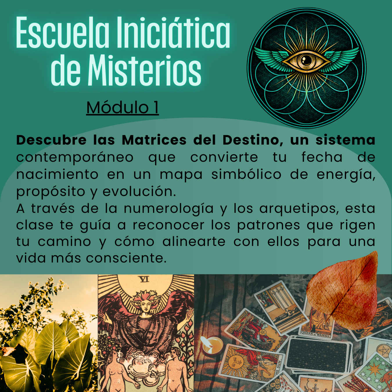 Escuela Iniciática de los Misterios: ✨☥Módulo 1 - Febrero 2026☥✨