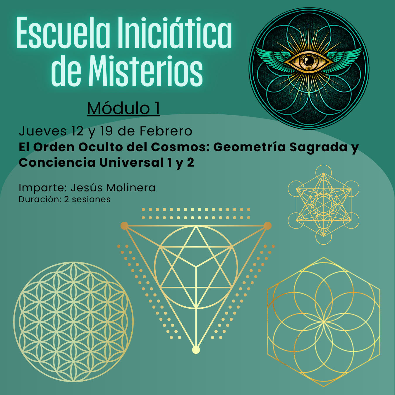 Escuela Iniciática de los Misterios: ✨☥Módulo 1 - Febrero 2026☥✨