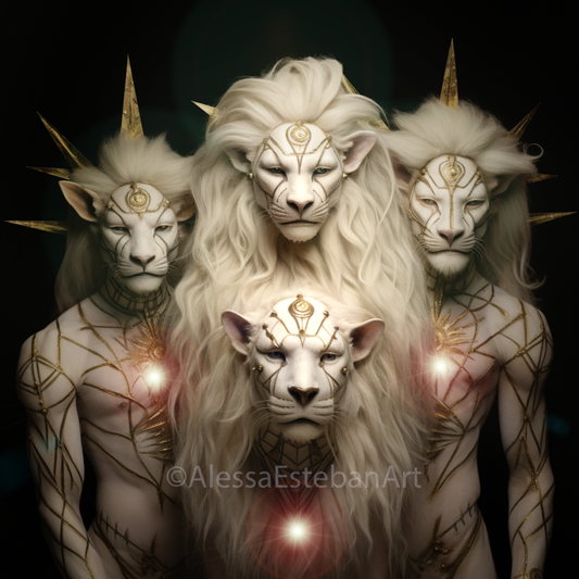 Lions from Sirius 4 Digital File