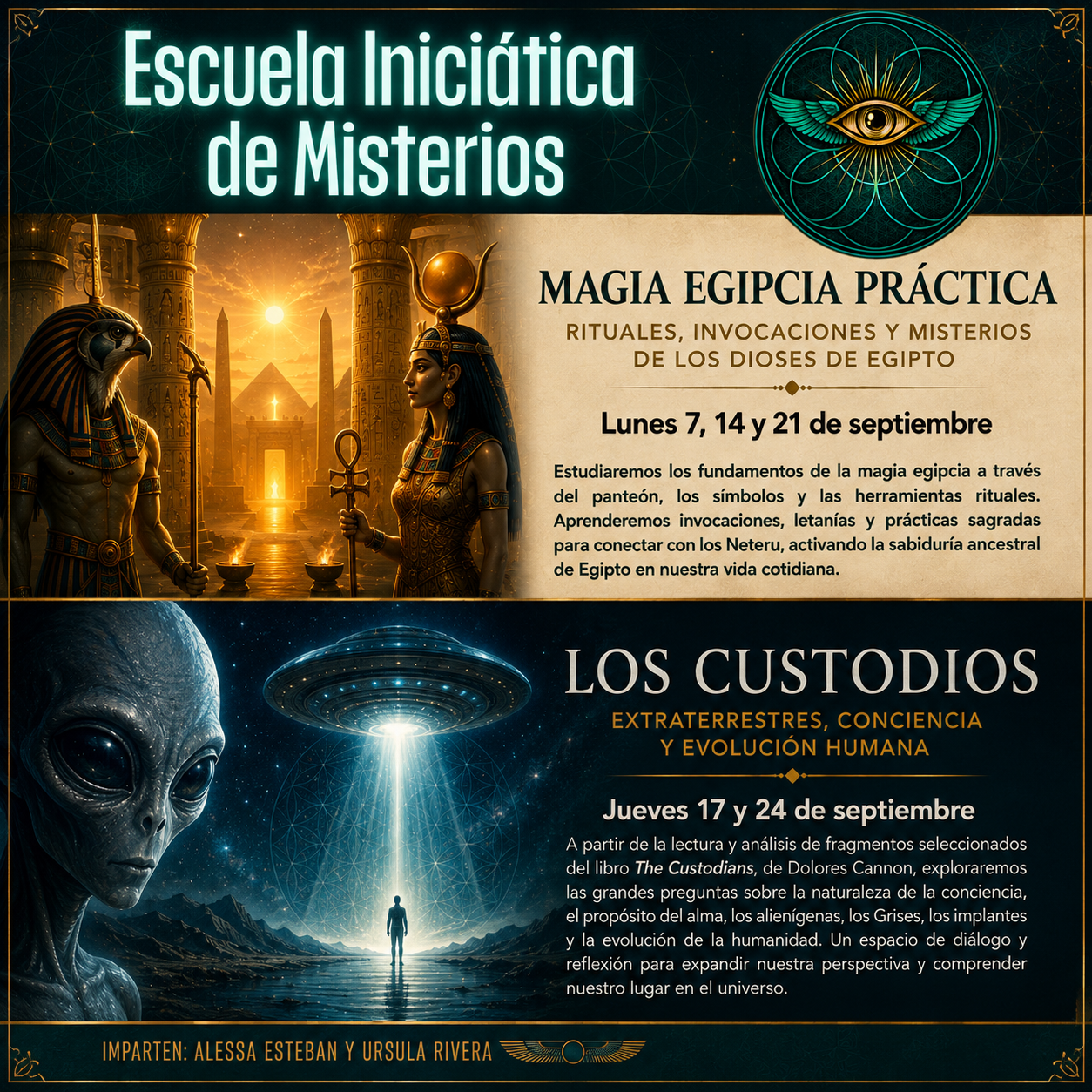 Escuela Iniciática de los Misterios: ✨☥Módulo 8- SEPTIEMBRE  2026☥✨