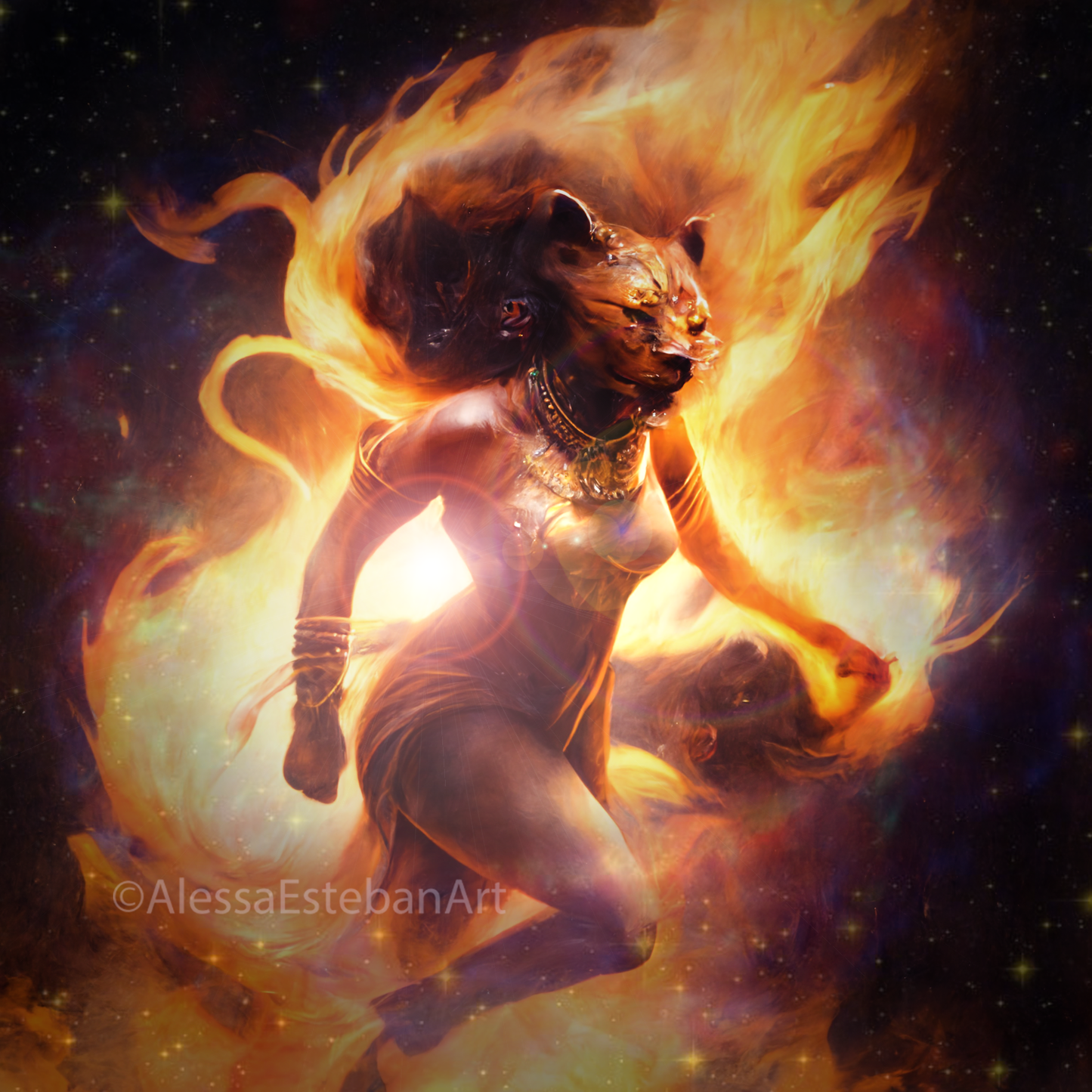 Psycho-Magical Exercise to connect with the powerful Leonid energy and healing vitality of Sekhmet (NOW available in English)