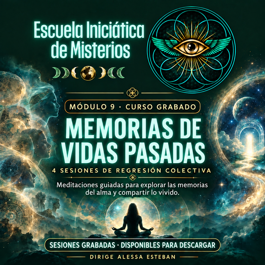 Memorias de vidas pasadas · Curso y meditaciones con Alessa Esteban